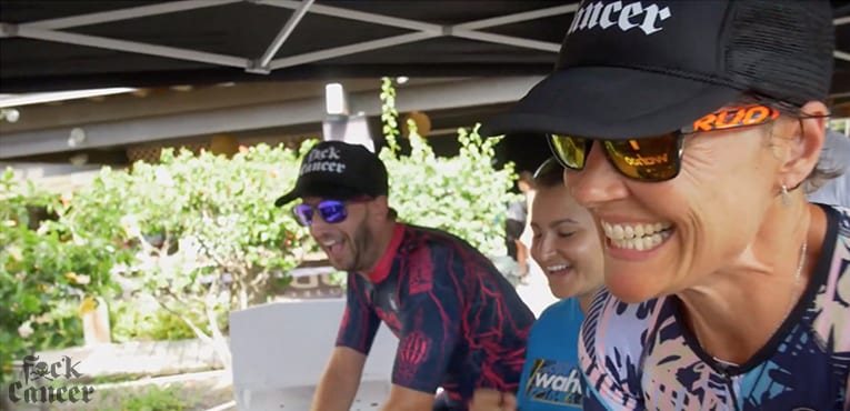 Dyin 2 Live Dreams Ironman Championships VIP Experience with Cathy