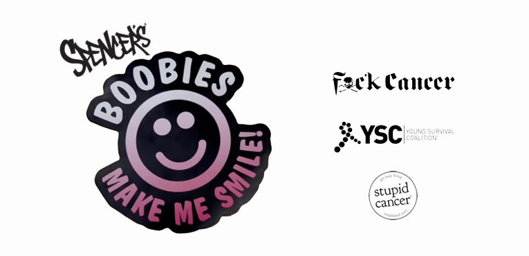 February “Boobies Make Me Smile” Campaign